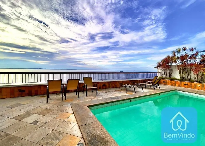 Apartamento Completo Com Pier E Acesso Ao Mar 4